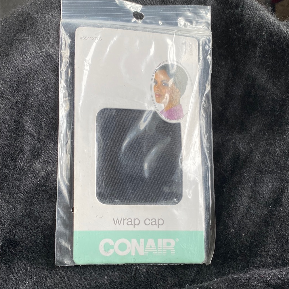 Conair Black Wrap Cap